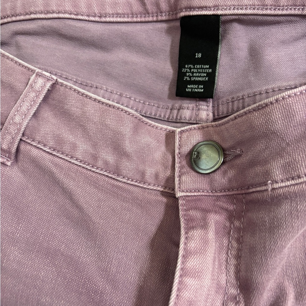 Lane Bryant Girlfriend Crop Jeans Size 18 - Picture 3 of 9